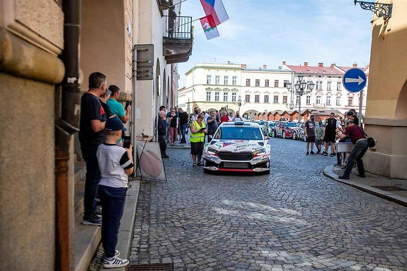Rallysprintový závod KOWAX Valašská rally, 7. dubna 2024, Nový Jičín.