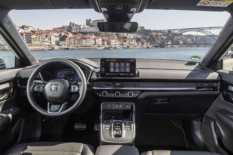 Honda CR-V v nové generaci během testů v Portu