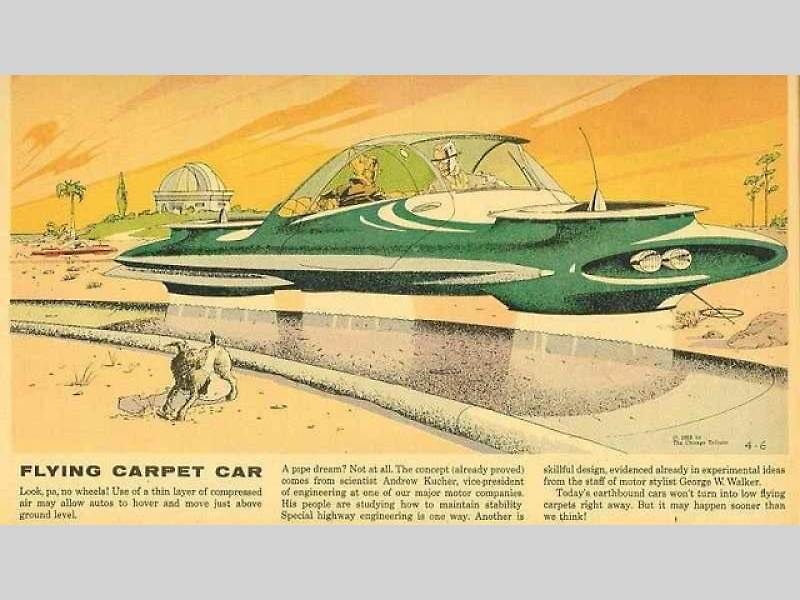 Curtiss-Wright Model 2500 Air Car.