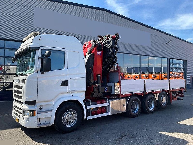 Scania (2016) R 490 8x4 valník + HR - fotka 2 z 24