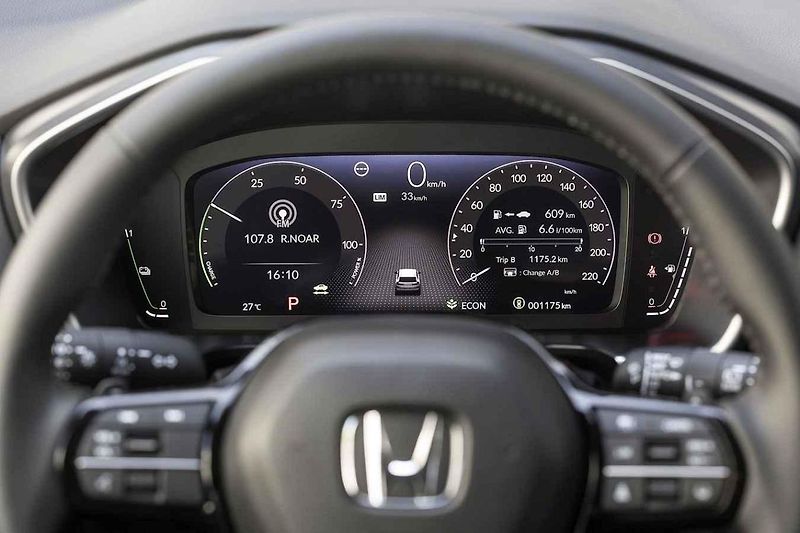 Honda CR-V v nové generaci během testů v Portu