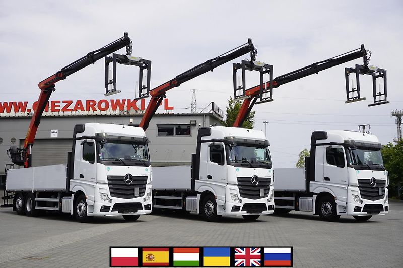 Mercedes-Benz Actros (2022) 2545 MP5 / 60 tho. km / crane - fotka 1 z 24