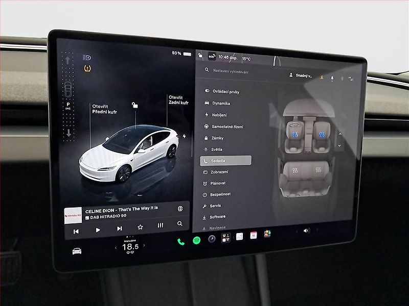 Tesla Model 3 (2023) Standard Range 60kWh, SoH 95% - fotka 26 z 31