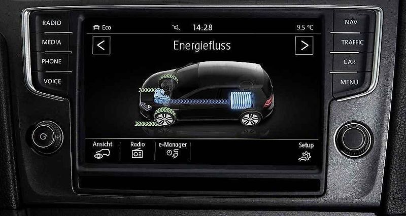 Volkswagen e-Golf.