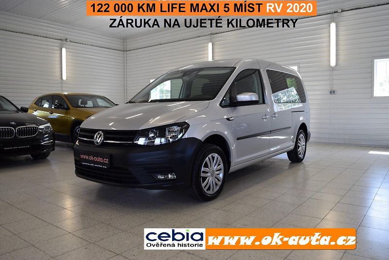 Volkswagen Caddy 2.0 TDI MAXI LIFE 5 MÍST 2020 - fotka 1 z 45