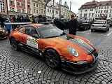 Start 58. ročníku Rallye Šumava na náměstí v Klatovech