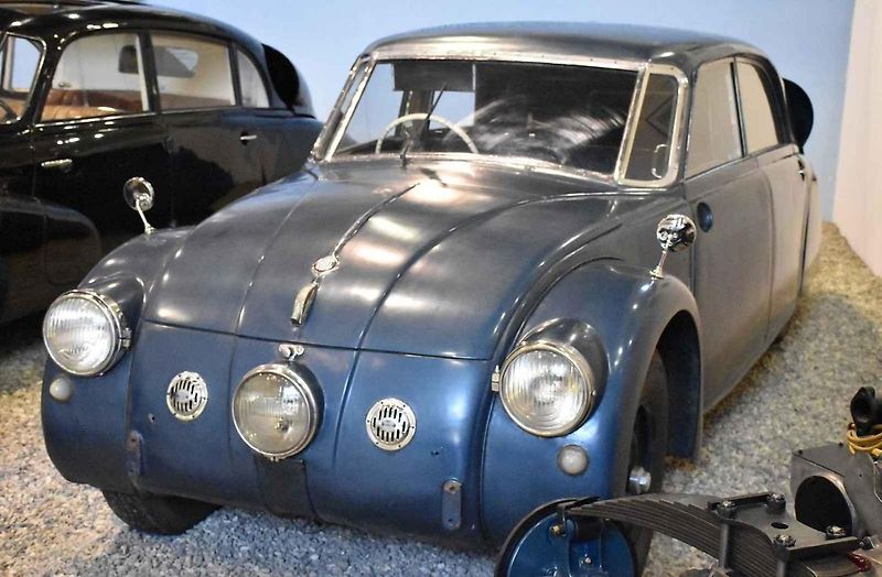 Tatra V 570/3 v kopřivnickém Tecnickém muzeu