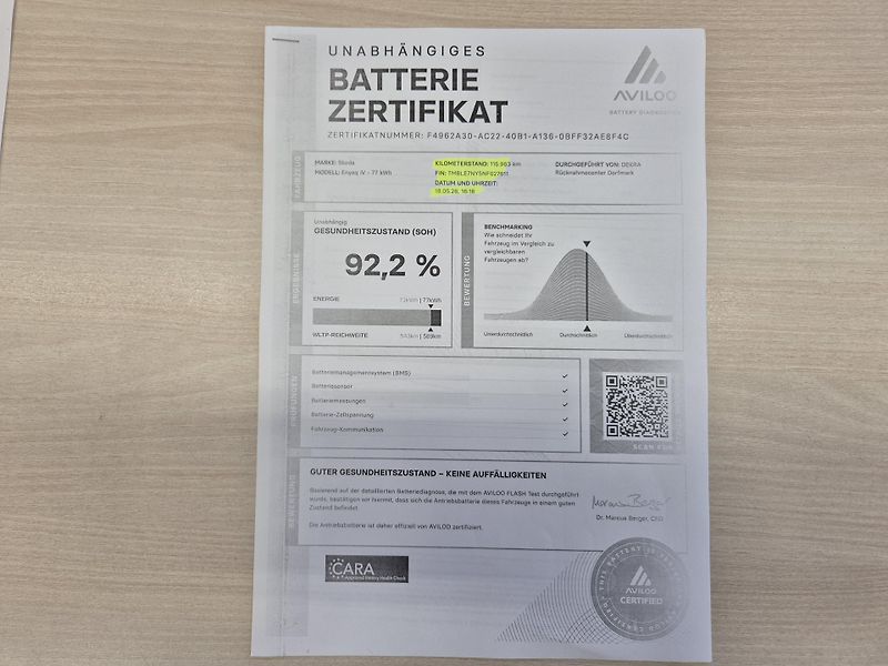 Škoda Enyaq SPORTLINE 195kw, iV80x SOH 92% - fotka 20 z 48