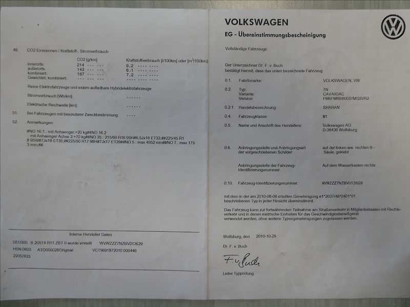 Volkswagen Sharan 1,4 TSi 110kW Comfort,po servi - fotka 44 z 44