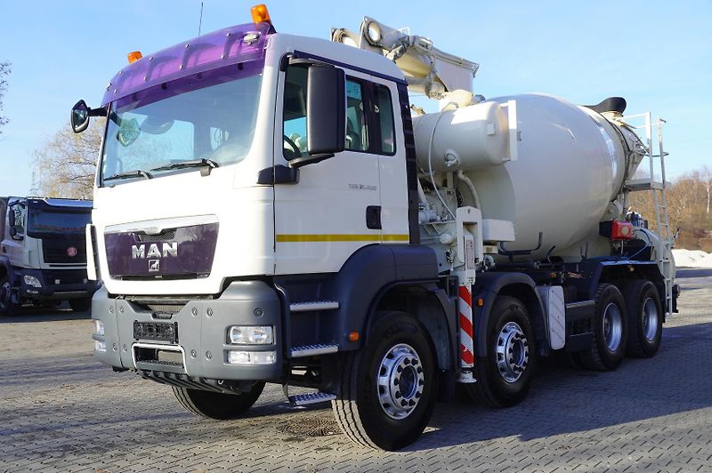 MAN TGS (2008) 32.400 8x4 Concrete Mixer Pump - fotka 9 z 24