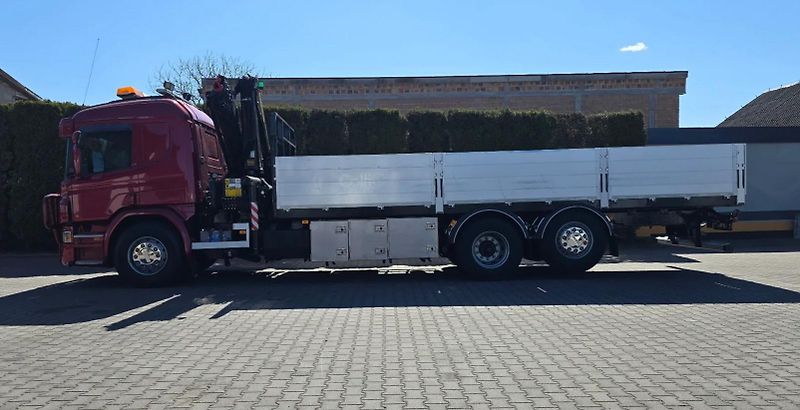 Scania (2016) P 410 6x2 valník + HR EURO 6 - fotka 3 z 15