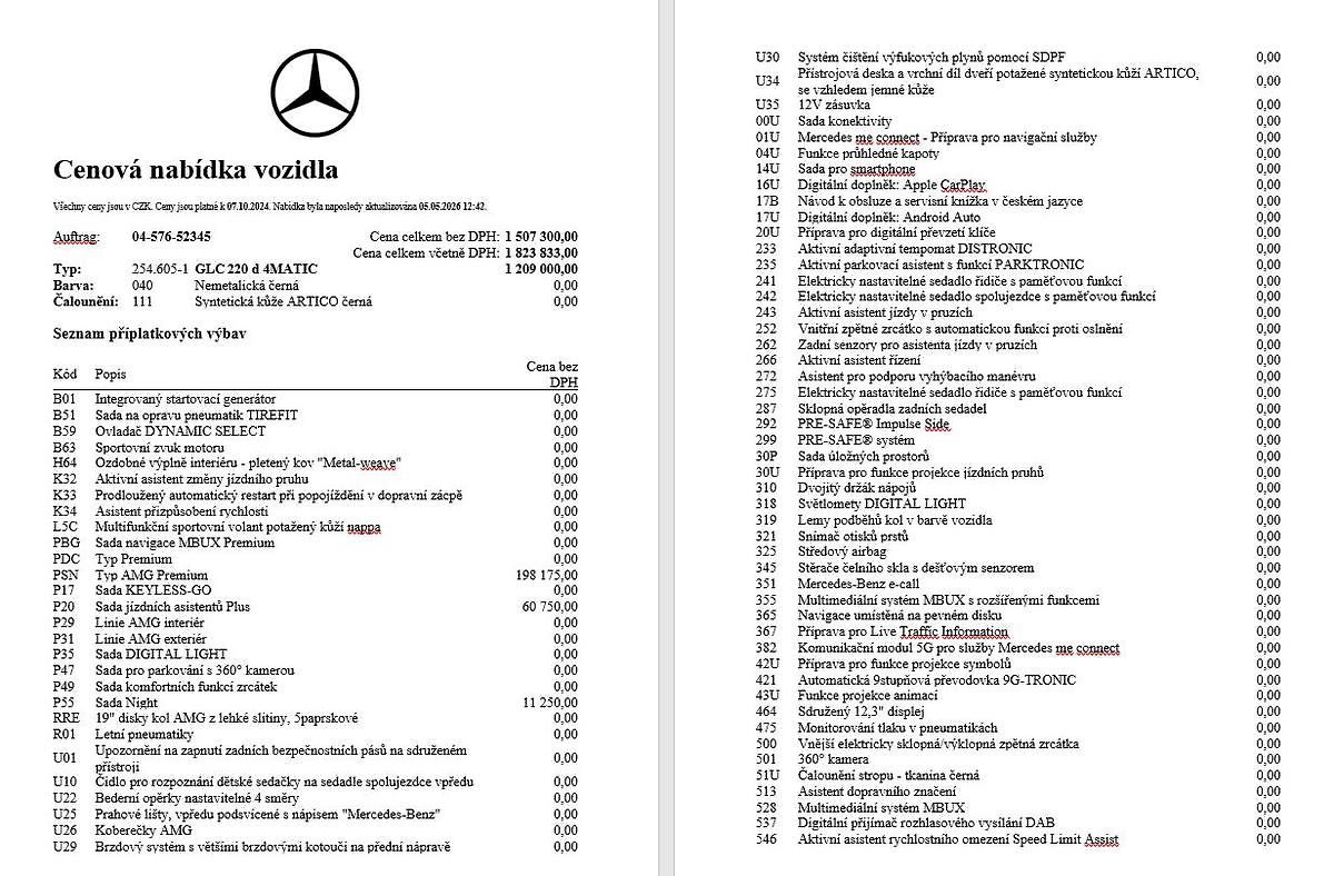 Mercedes-Benz GLC 220d 4M