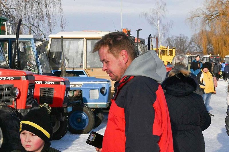 Přehlídka traktorů v Chmelišti. Foto: Richard Karban