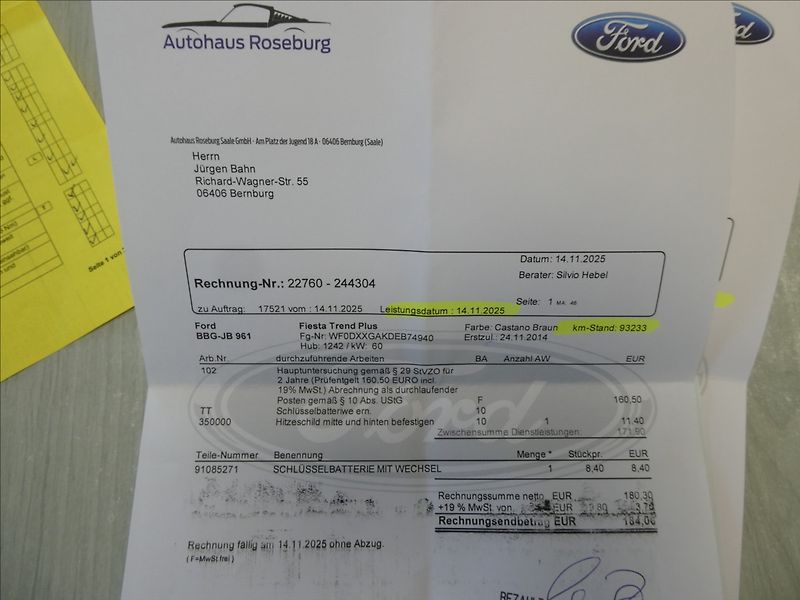 Ford Fiesta 1,2 i 60kW 1.MAJITEL, SERVISKA - fotka 43 z 44