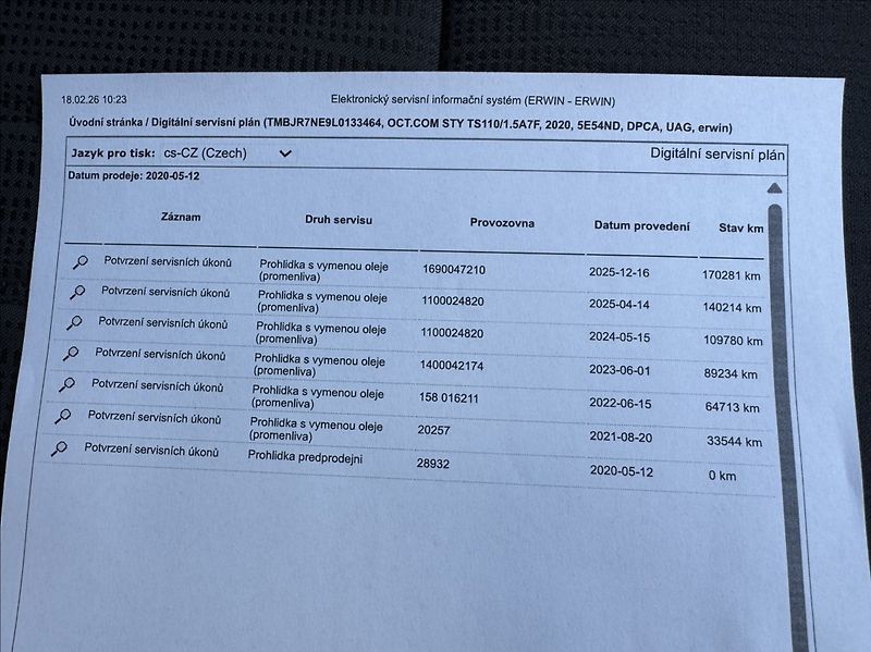 Škoda Octavia 1,5 TSI STYLE DPH 1maj původČR - fotka 49 z 50