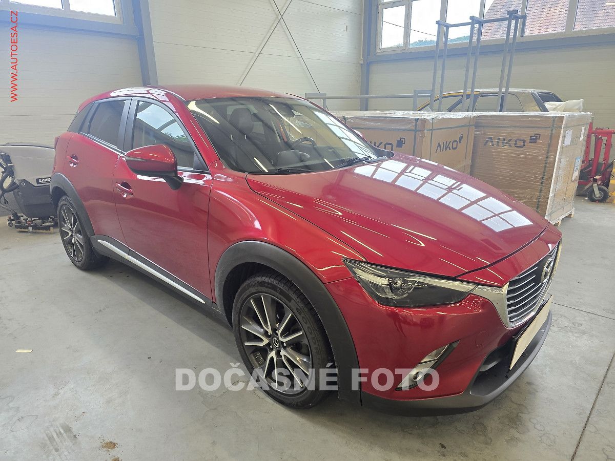 Mazda CX-3 1.5d, LED, headUP, kůže