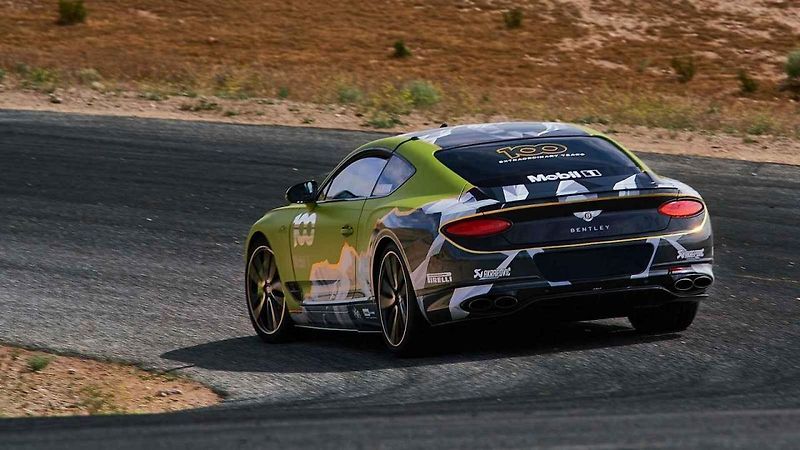 Bentley na závodech Pikes Peak
