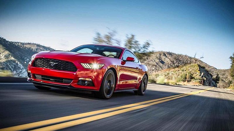Finální návrh faceliftu Fordu Mustang.
