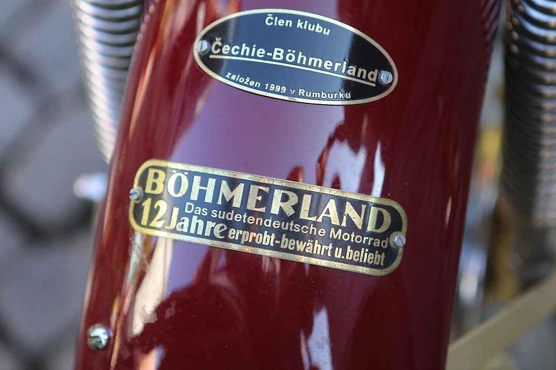 Novodobá verze motocyklu Čechie-Böhmerland