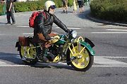 Sraz historických motocyklů Čechie-Böhmerland v Krásné Lípě