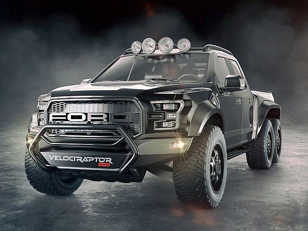 Hennessey VelociRaptor 6X6.