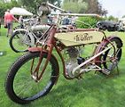 Motocykl Walter Typ A z roku 1911. Foto: Wikimedia Commons, Ltosnar, CC BY.SA 4.0