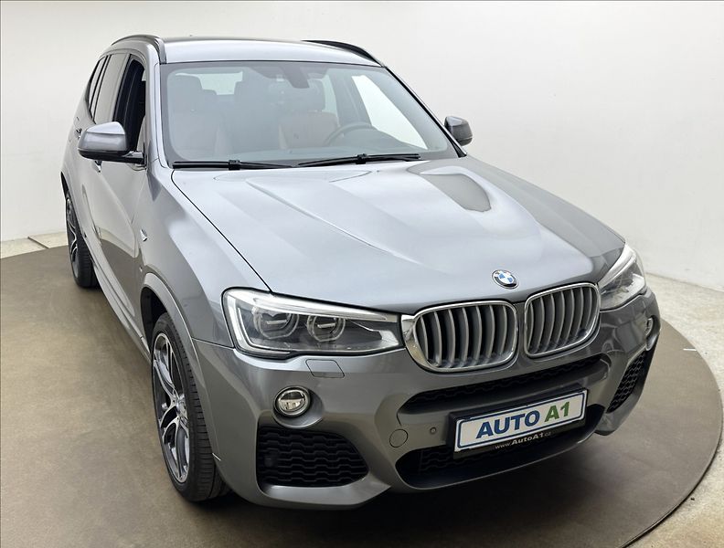 BMW X3 3,0 35d 4X4 M DPH KŮŽE LED ČR - fotka 3 z 49