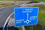 Obchvat Jaroměře z ptačí perspektivy