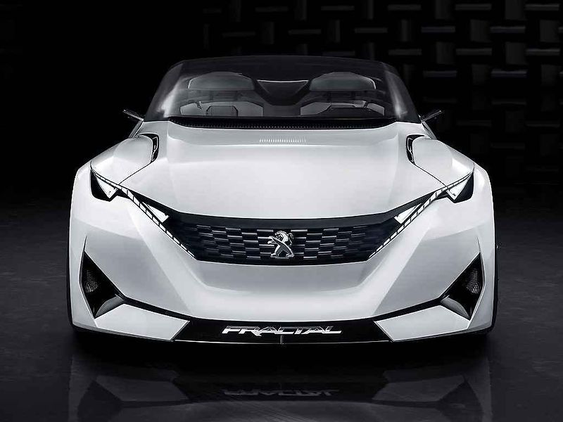 Koncept Peugeot Fractal.