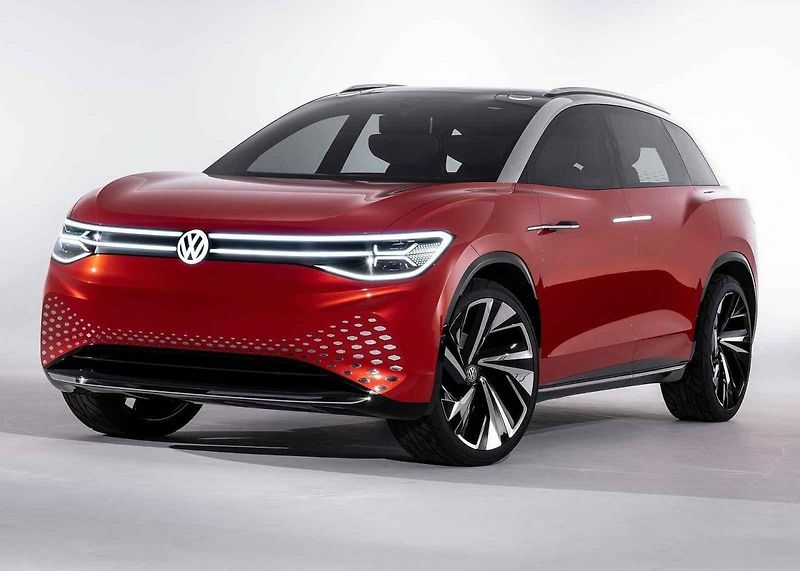 Koncept elektrického SUV Volkswagen ID. Roomzz