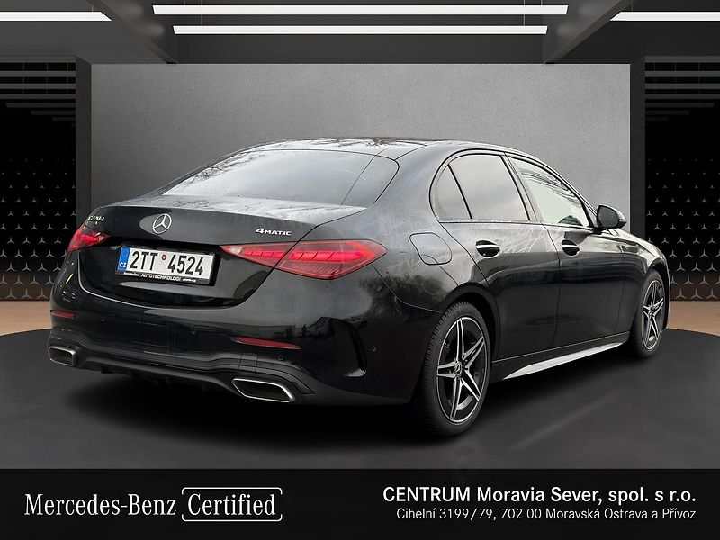 Mercedes-Benz Třídy C C 220d 4M, AMG, 1. Majitel - fotka 5 z 17