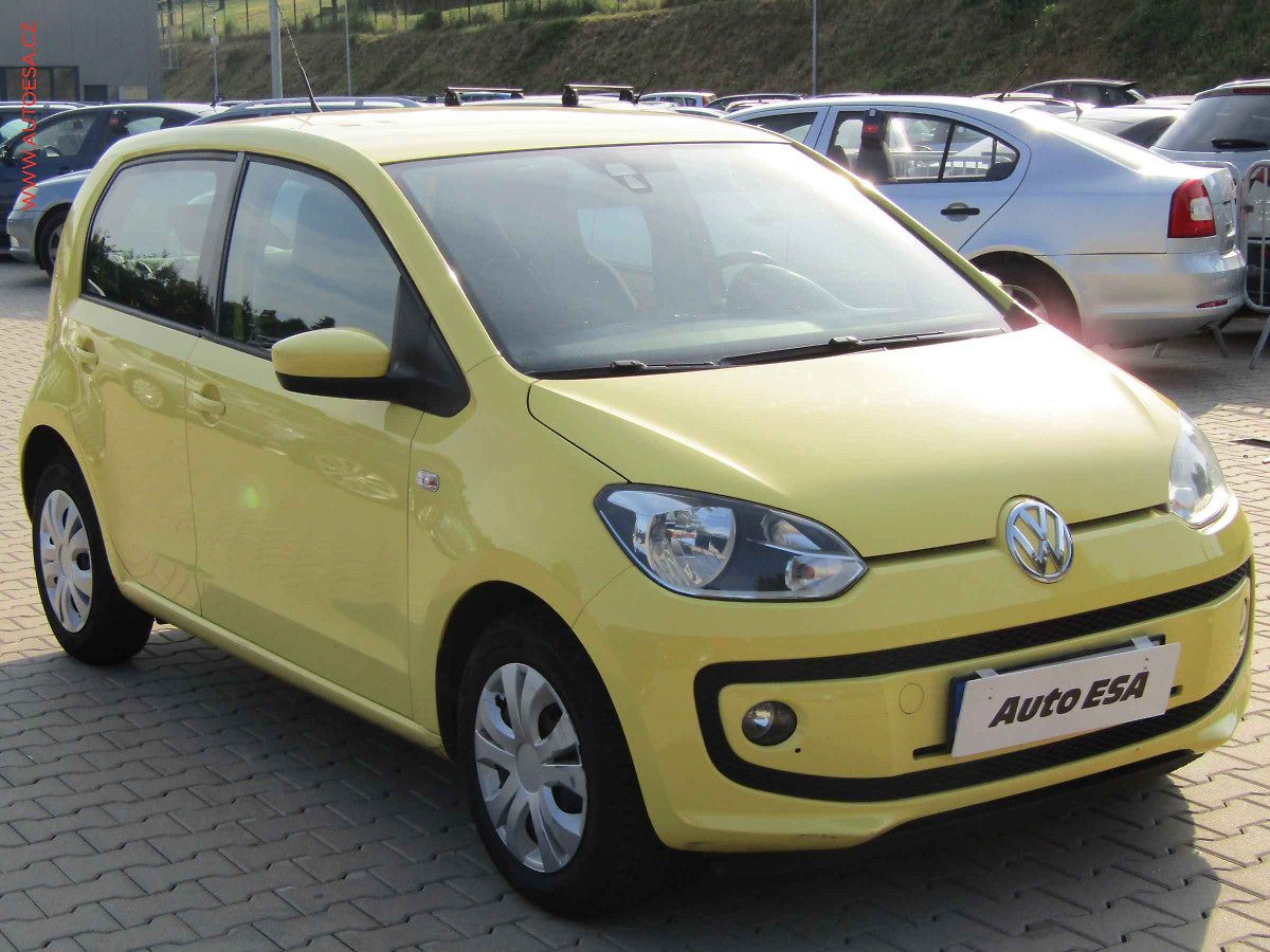 Volkswagen up! 1.0i CNG, AC, výhřev sed