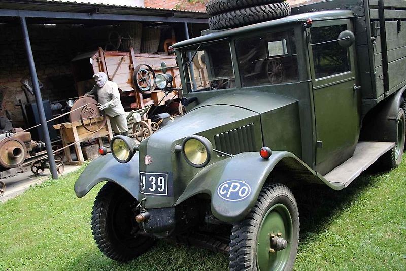 Vojenská Tatra 72 vyhrála na Veteranfestu první místo ve své kategorii.