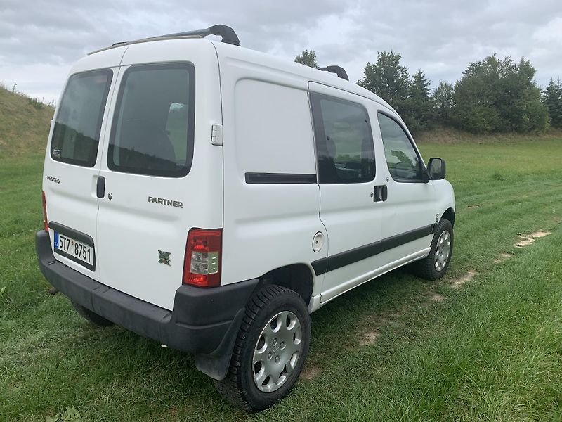 Peugeot Partner (2008) 1.6HDi 4x4 125000km 3 místa  - fotka 6 z 15