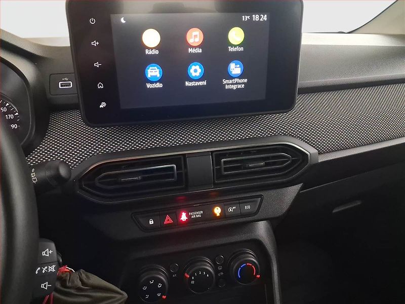Dacia Sandero (2021) 1.0 TCe, ČR,1.maj, Serv.kniha - fotka 12 z 16
