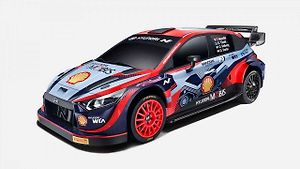 2022 Hyundai i20 N WRC Hybrid Rally Car