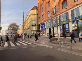 V Brně je od pondělí první sdílená zóna v České republice. Jde o prostor, kde jsou si chodci, řidiči aut a cyklisti rovni.