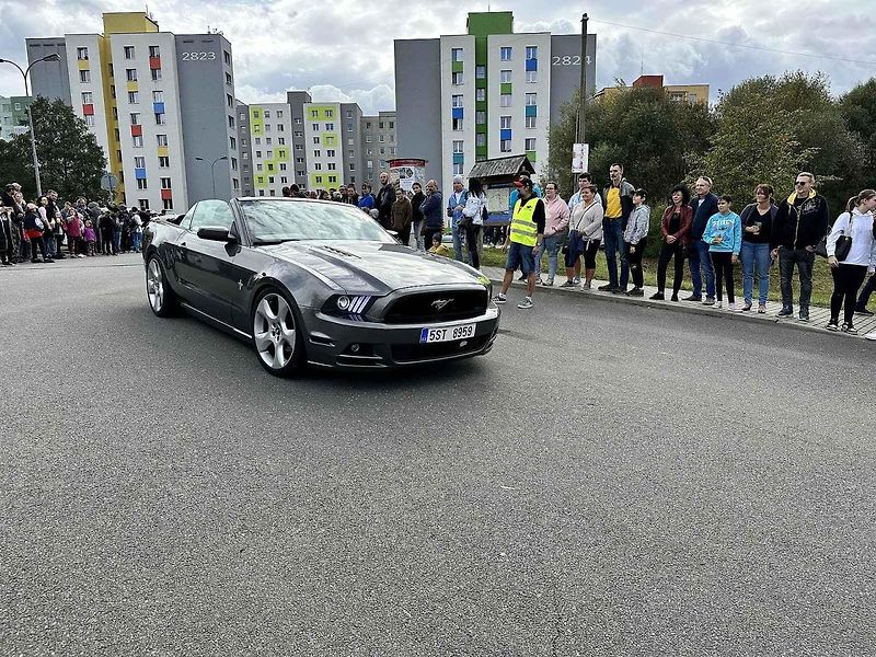 Do táborského areálu Komora se v sobotu sjelo kolem 250 vozidel.