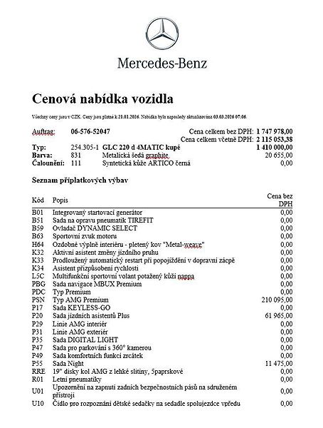 Mercedes-Benz GLC (2026) 220 d 4MATIC kupé - fotka 24 z 26