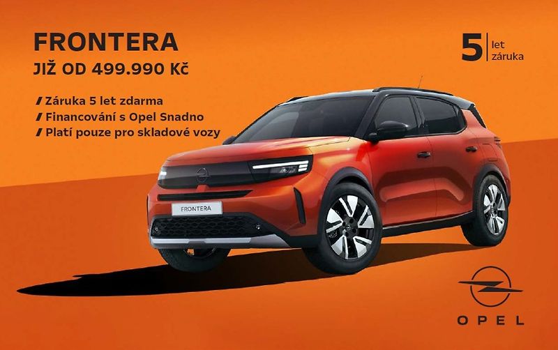 Opel Frontera (2026) Edition Mild-Hybrid 110k Aut - fotka 24 z 25