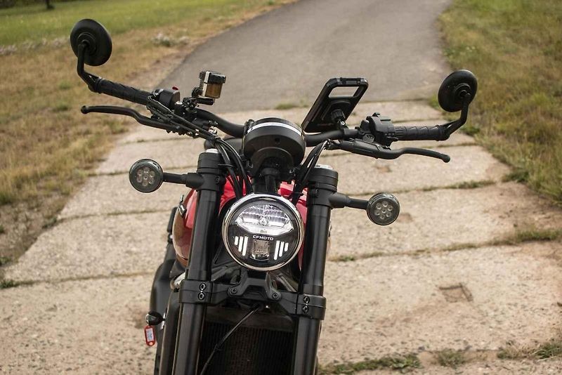 test CFMoto 450CL-C