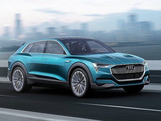 Koncept Audi e-tron quattro.