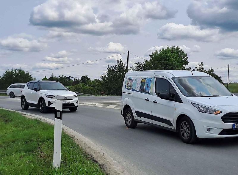 Největší posun je možné vidět na úseku Slaný – Kutrovice.