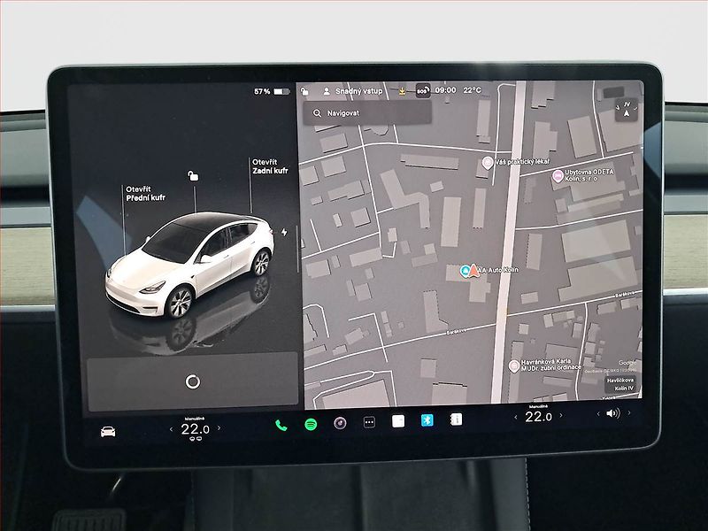 Tesla Model Y (2022) Long Range AWD 79kWh, SoH 92% - fotka 17 z 25