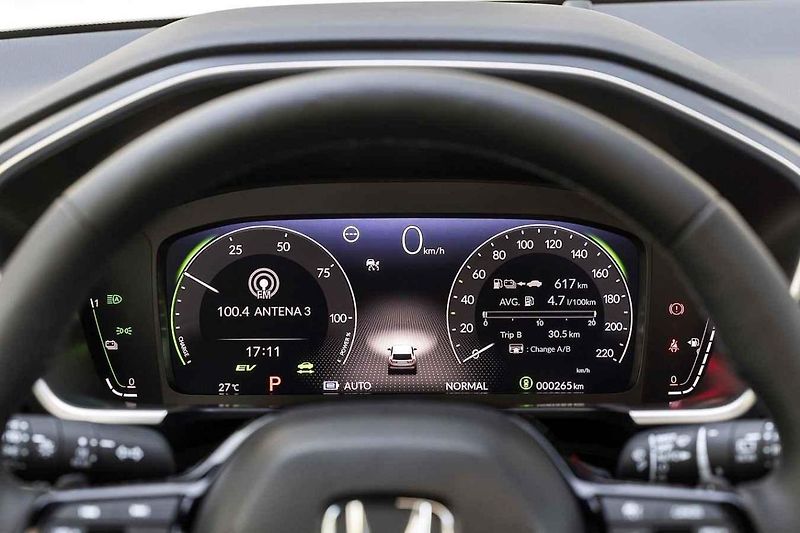 Honda CR-V v nové generaci během testů v Portu