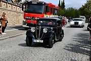 Na tradiční Lidický okruh dorazily desítky historických automobilů a motocyklů, které obdivovali návštěvníci z Kladna i širokého okolí.