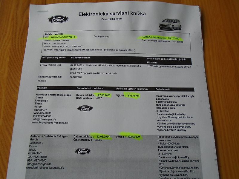 Ford S-MAX 2.0EcoBlue 140kW AWD Vignale A - fotka 41 z 49