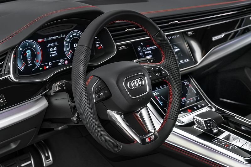 Audi Q8 50TDI Sline Vzduch Laser Masáž - fotka 16 z 25