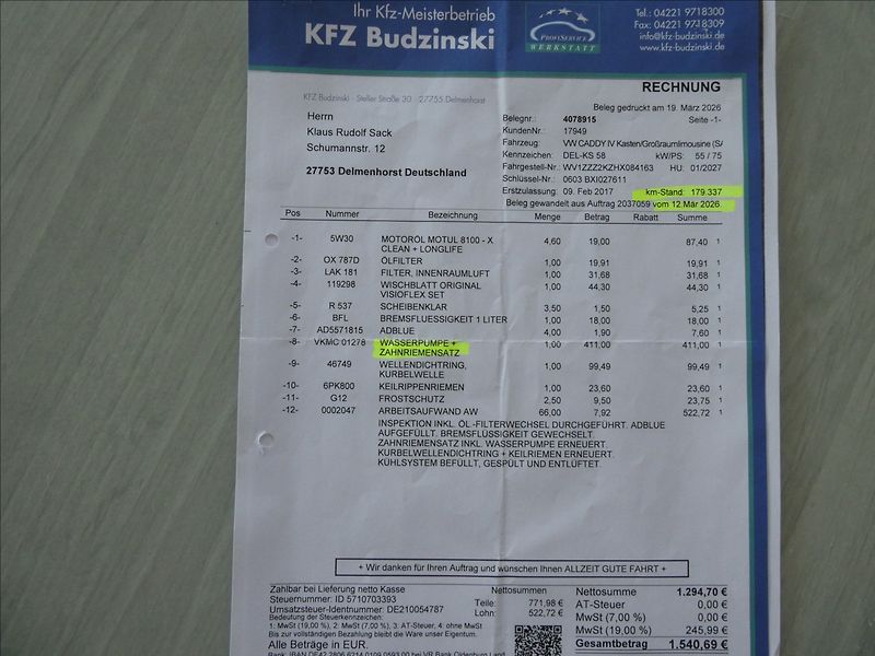 Volkswagen Caddy 2,0 TDi Basis,po rozvodech,TOP - fotka 34 z 56
