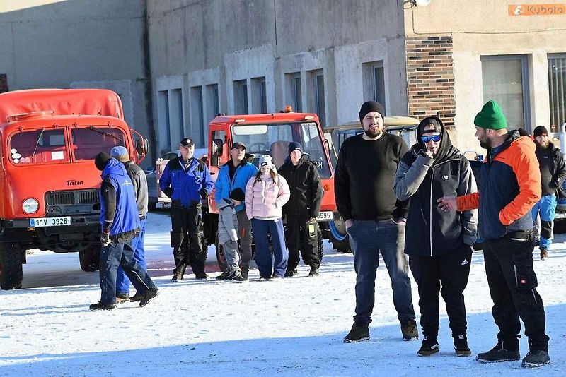 Přehlídka traktorů v Chmelišti. Foto: Richard Karban